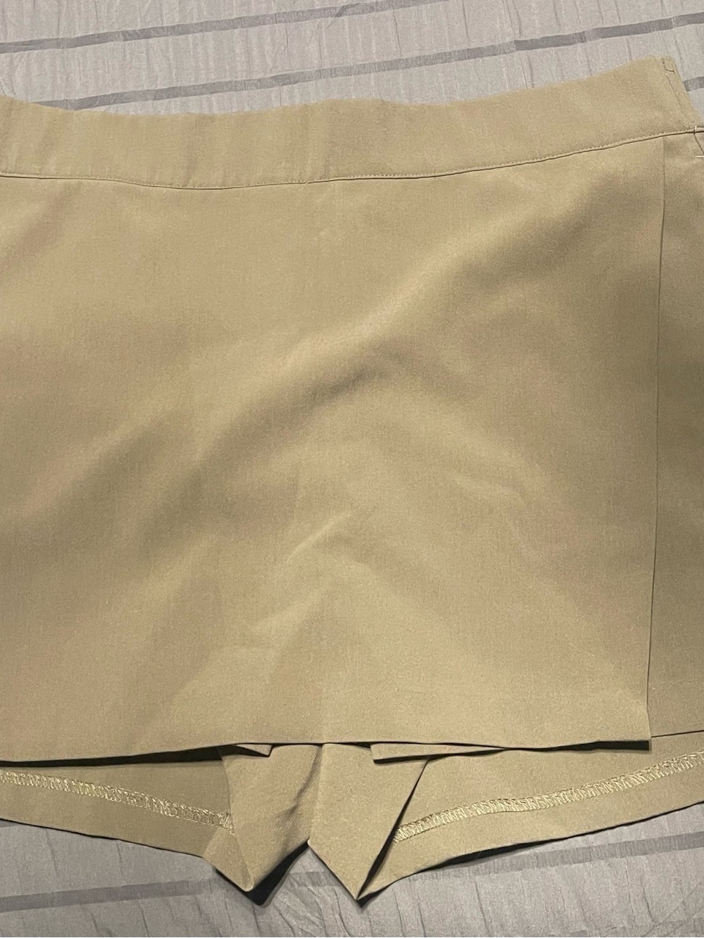 Green Skirt front and shorts back